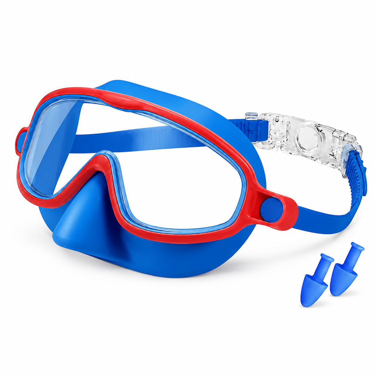 Gafas de Natación Infantiles con Cobertura de Nariz