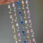 Pulsera Rosa con Circonitas