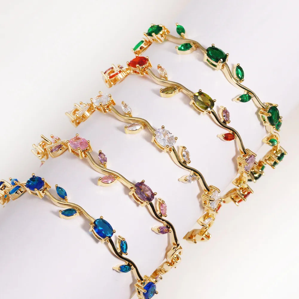 Pulsera Rosa con Circonitas